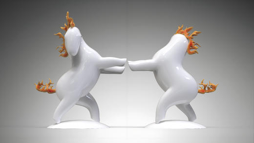 苏凌志《自由是火我是马》白色 商品图5