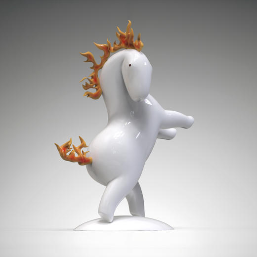 苏凌志《自由是火我是马》白色 商品图0