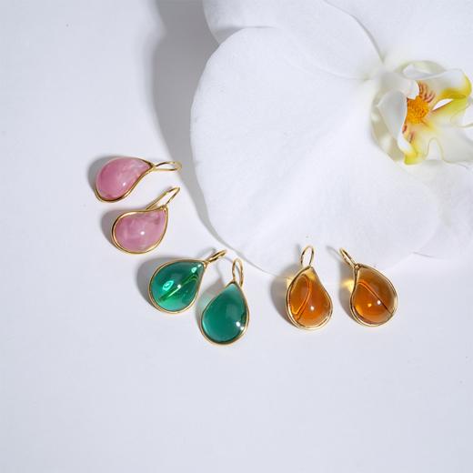 北京仓｜Loulou de la Falaise-LAGON-湖蓝 耳环［法国设计师］ 商品图3