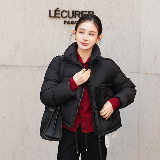 【特价不退换】【预售7天】良木礼短款立领羽绒服（D251102313） 商品图1