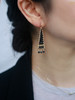SpoiledBrat Jewelry塔型尖晶石金珠耳钉 商品缩略图1