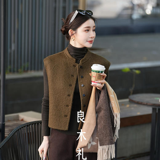 【特价不退换】【部分现货】良木礼羊毛马甲（D25110202F） 商品图2