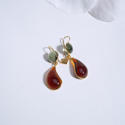 北京仓｜Loulou de la Falaise-LARMES-绿野仙踪 双色 耳环［法国设计师］ 商品图2