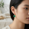 北京仓｜Loulou de la Falaise-LAGON-湖蓝 耳环［法国设计师］ 商品缩略图1
