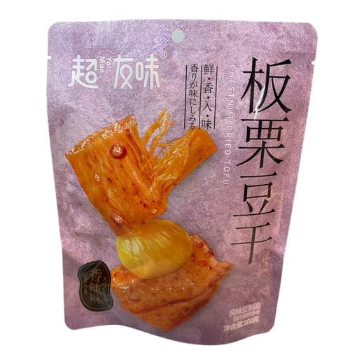 超友味板栗豆干香辣味100g/袋 商品图0