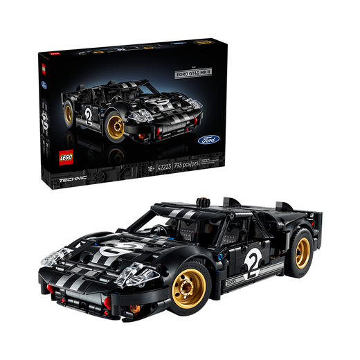 乐高LEGO 1966 福特 GT40 MKII 赛车LEGC42223 商品图1