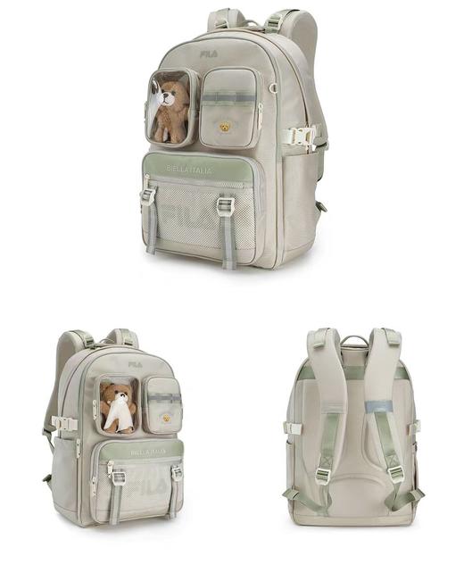 新款FL女双肩包书包，小学生以上都可以背... 商品图5