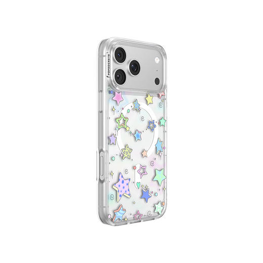 【幻想曲·手机壳】星星点点灯 POPCASE手机壳 MagSafe Popcase磁吸款 拼贴 透明 彩色 商品图0