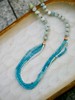 SpoiledBrat Jewelry海蓝宝多层项链 商品缩略图0