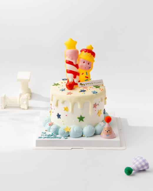 星星人蛋糕（百分百进口动物奶油） 商品图0