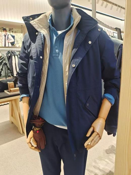 AIGLE艾高冬季新款男士GORE-TEX全压胶加厚款PRIMALOFT棉服 商品图2