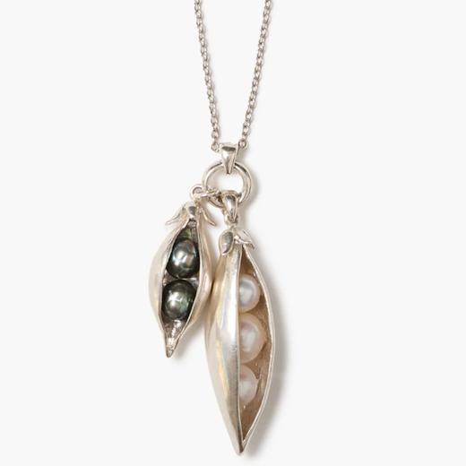 订购12周到｜Chan Luu-Peapod-豌豆 银色 淡水珍珠 项链［美国设计师］ 商品图0