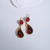 北京仓｜Loulou de la Falaise-LARMES-车厘子枫糖 双色 耳环［法国设计师］ 商品缩略图1