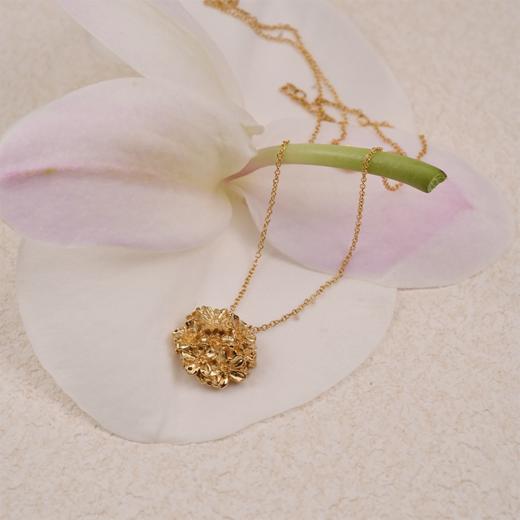 北京仓｜Agapee-Meli-金色 梅利 花朵 项链［法国设计师］ 商品图4