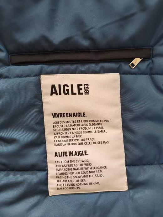 AIGLE艾高冬季新款男士GORE-TEX全压胶加厚款PRIMALOFT棉服 商品图4