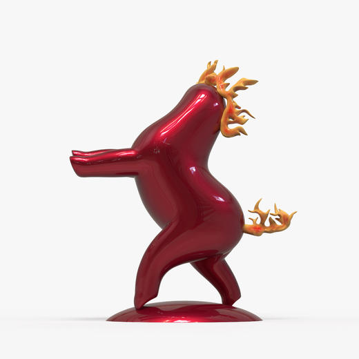 苏凌志《自由是火我是马》红金版 商品图1