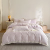 自然醒长绒棉立体提花花边款四件套-星糖物语HS 商品缩略图1