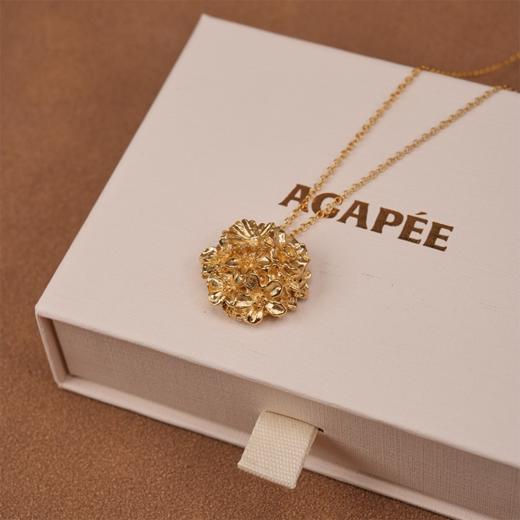 北京仓｜Agapee-Meli-金色 梅利 花朵 项链［法国设计师］ 商品图7