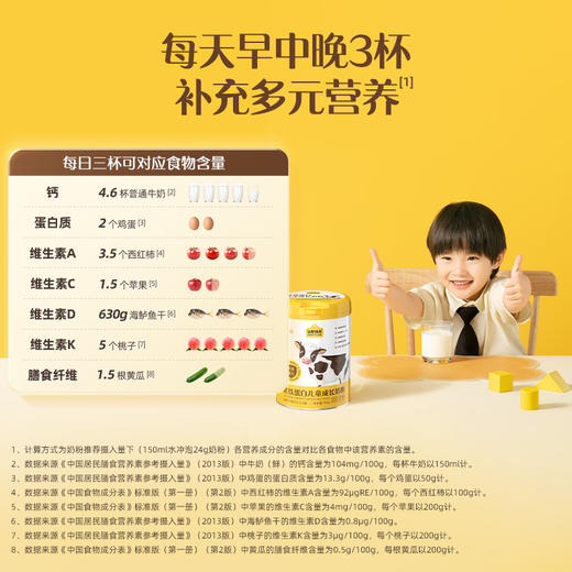 认养一头牛乳铁蛋白儿童奶粉700g*1罐 商品图3