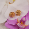 北京仓｜Agapee-Meli-金色 梅利 花朵 耳钉［法国设计师］ 商品缩略图3