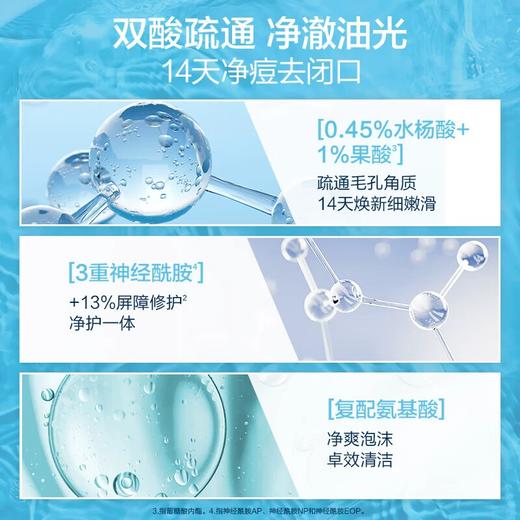 CeraVe适乐肤水杨酸洁面啫喱氨基酸痘肌油皮洗面奶祛痘控油男女 商品图3