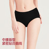3条98元好奇蜜斯无痕红色三角内裤女5A抗菌棉裆薄舒适本命年中腰 奥利内裤 商品缩略图4