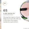 zari beauty&co. 超细纤维洗脸扑 卸妆工具 细腻柔软 一包两个 商品缩略图5