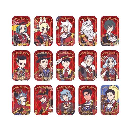 非人哉 盛装舞步系列 马口铁徽章 吧唧 全15种 14包/盒 国谷 商品图0