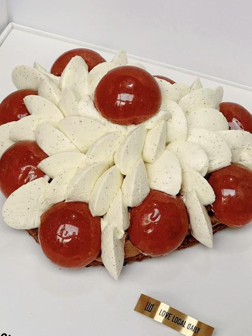 爱心版圣多诺黑泡芙挞【采用马达加斯加香草】 商品图1