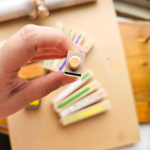 micia美日 开运蔬菜手帐印章套装 邮戳 中国吉祥祝福 商品图2