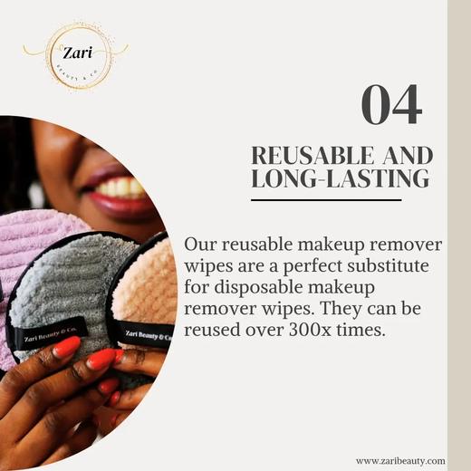 zari beauty&co. 超细纤维洗脸扑 卸妆工具 细腻柔软 一包两个 商品图4