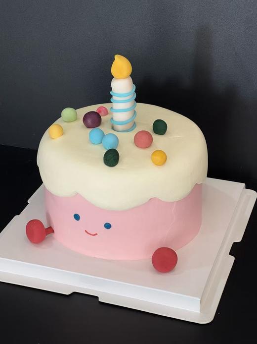 蛋糕定制—翻糖蜡烛 商品图1