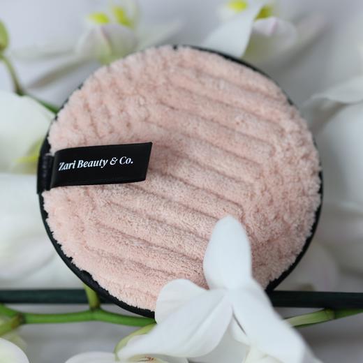 zari beauty&co. 超细纤维洗脸扑 卸妆工具 细腻柔软 一包两个 商品图0