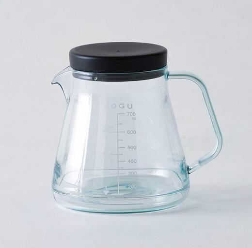 下村企贩咖啡透明树脂咖啡分享壶700ml/KOGU手冲滤杯滴漏式滤纸漏斗树脂分享壶 304不锈钢滤杯S 商品图1