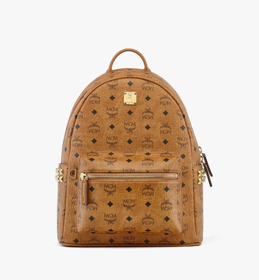 MCM经典花纹双肩背包 主体客供Visetos人造革、饰边/拉片Nappa牛皮 商品图7
