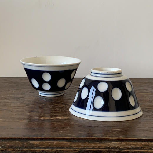 【苏州】日本蓝色波点茶杯 X1424 商品图4