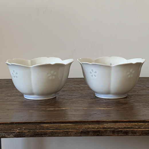 【苏州】日本玲珑白瓷樱花茶杯 X1379 商品图0