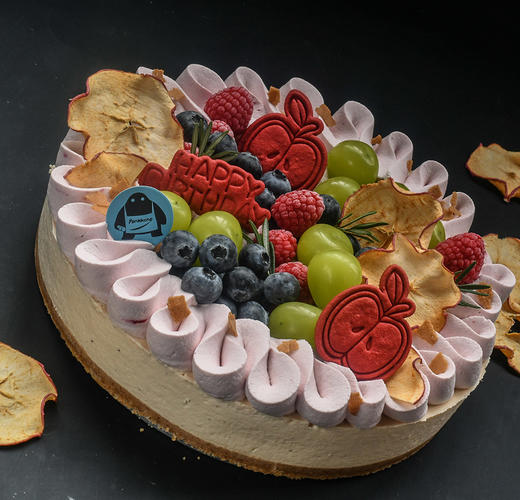 苹果树莓大红袍芝士蛋糕 商品图2