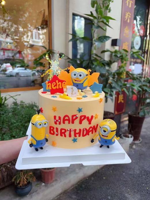 嗨森蛋糕——小黄人蛋糕 商品图0