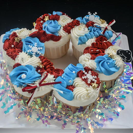 奶油霜杯子蛋糕花环 商品图2