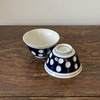 【苏州】日本蓝色波点茶杯 X1424 商品缩略图3