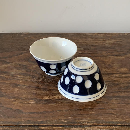 【苏州】日本蓝色波点茶杯 X1424 商品图3