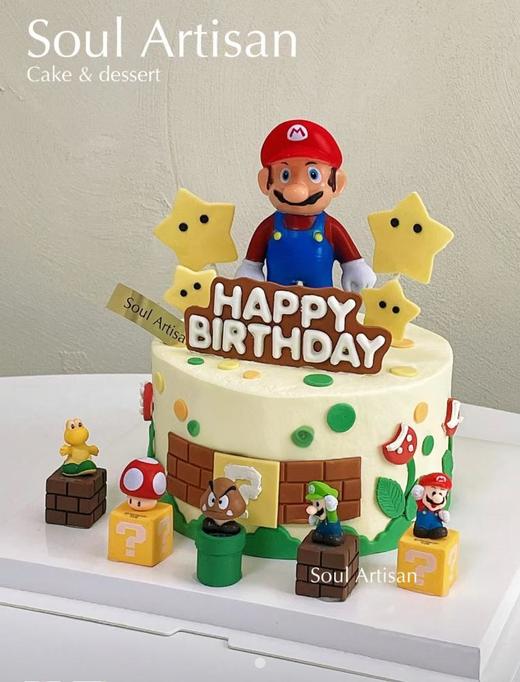 超级玛丽马里奥蛋糕 商品图0