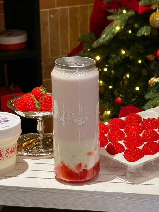 草莓酸奶奶昔（取货时现做） 商品图2