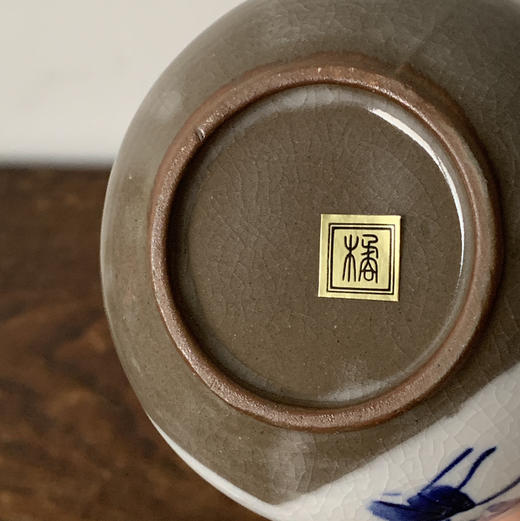 【苏州】日本橘吉手绘盖罐茶叶罐 X1436 商品图4