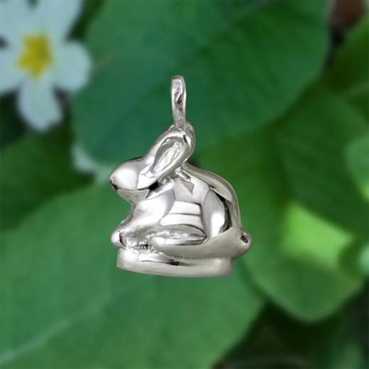 订购10周到｜Harvest Jewellery-Bunny Silver-银色 小兔子印章 吊坠［英国设计师］ 商品图1