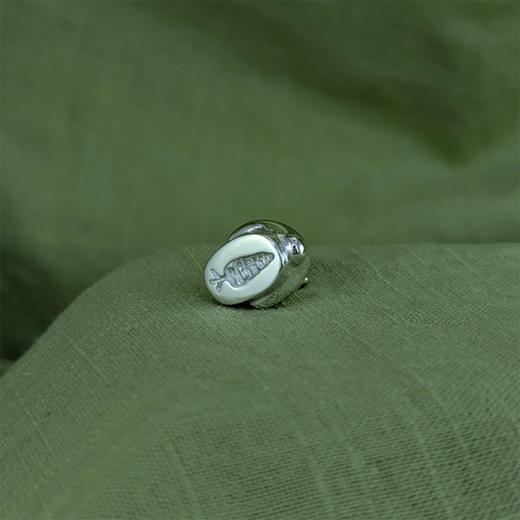订购10周到｜Harvest Jewellery-Bunny Silver-银色 小兔子印章 吊坠［英国设计师］ 商品图3