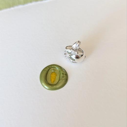 订购10周到｜Harvest Jewellery-Bunny Silver-银色 小兔子印章 吊坠［英国设计师］ 商品图4