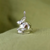 订购10周到｜Harvest Jewellery-Bunny Silver-银色 小兔子印章 吊坠［英国设计师］ 商品缩略图6