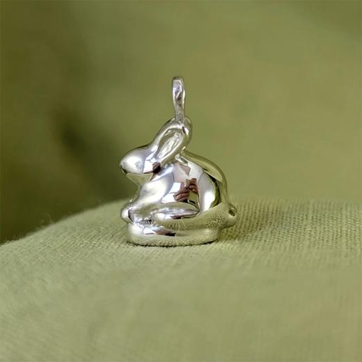 订购10周到｜Harvest Jewellery-Bunny Silver-银色 小兔子印章 吊坠［英国设计师］ 商品图6